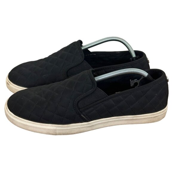 Mossimo Womens SZ 11 Puffer Quilted Slip on Shoes Black Sku 2679 - Picture 2 of 14